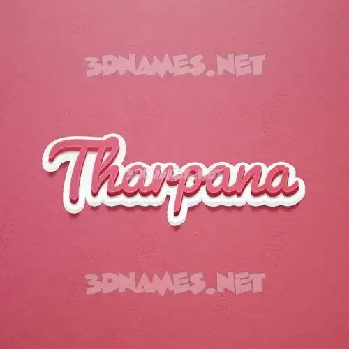tharpana in Red Scribble style - 3D name wallpaper tharpana in Red Scribble style - 3D name wallpaper