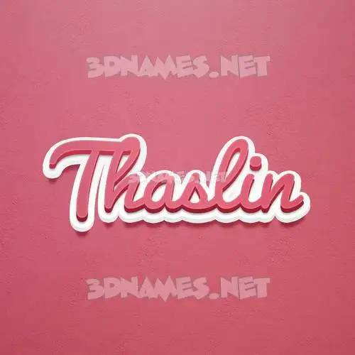 thaslin in Red Scribble style - 3D name wallpaper thaslin in Red Scribble style - 3D name wallpaper