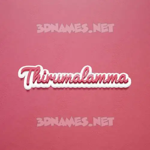 thirumalamma in Red Scribble style - 3D name wallpaper thirumalamma in Red Scribble style - 3D name wallpaper