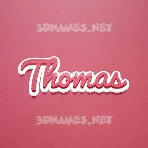 thomas in Red Scribble style - 3D name wallpaper thomas in Red Scribble style - 3D name wallpaper