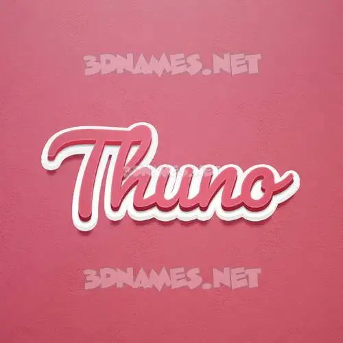 thuno in Red Scribble style - 3D name wallpaper thuno in Red Scribble style - 3D name wallpaper