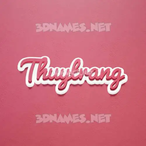 thuytrang in Red Scribble style - 3D name wallpaper thuytrang in Red Scribble style - 3D name wallpaper