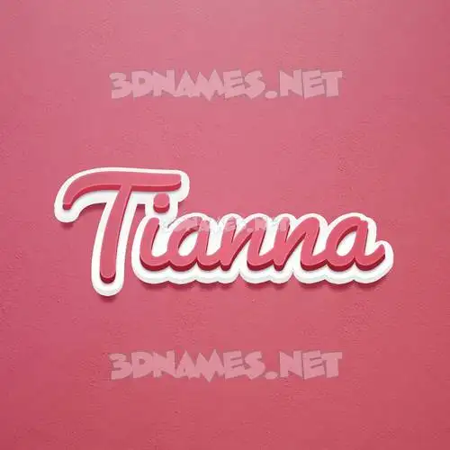 tianna in Red Scribble style - 3D name wallpaper tianna in Red Scribble style - 3D name wallpaper