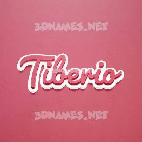 tiberio in Red Scribble style - 3D name wallpaper tiberio in Red Scribble style - 3D name wallpaper