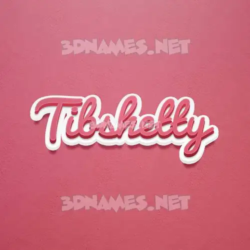 tibshetty in Red Scribble style - 3D name wallpaper tibshetty in Red Scribble style - 3D name wallpaper