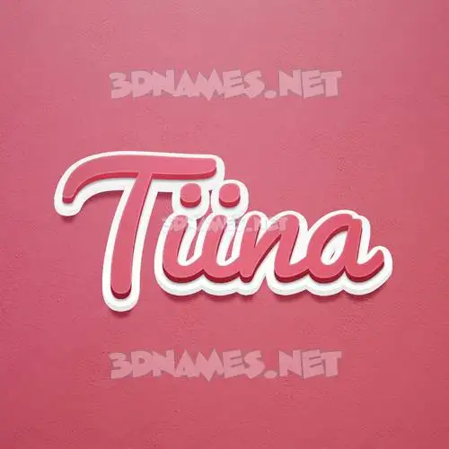 tiina in Red Scribble style - 3D name wallpaper tiina in Red Scribble style - 3D name wallpaper