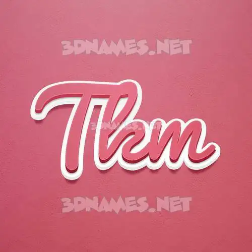 tkm in Red Scribble style - 3D name wallpaper tkm in Red Scribble style - 3D name wallpaper