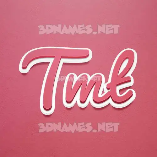 tmt in Red Scribble style - 3D name wallpaper tmt in Red Scribble style - 3D name wallpaper