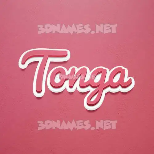 tonga in Red Scribble style - 3D name wallpaper tonga in Red Scribble style - 3D name wallpaper