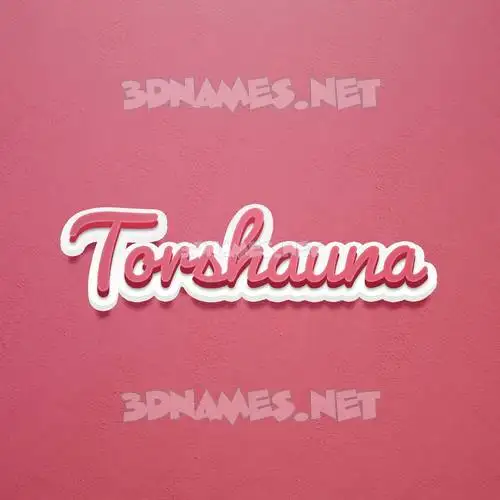 torshauna in Red Scribble style - 3D name wallpaper torshauna in Red Scribble style - 3D name wallpaper