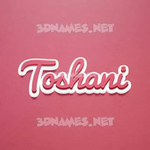 toshani in Red Scribble style - 3D name wallpaper toshani in Red Scribble style - 3D name wallpaper