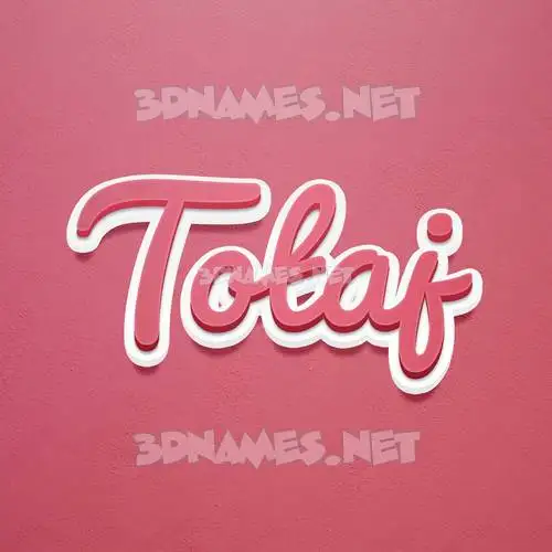 totaj in Red Scribble style - 3D name wallpaper totaj in Red Scribble style - 3D name wallpaper