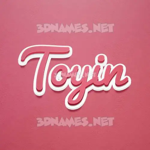 toyin in Red Scribble style - 3D name wallpaper toyin in Red Scribble style - 3D name wallpaper