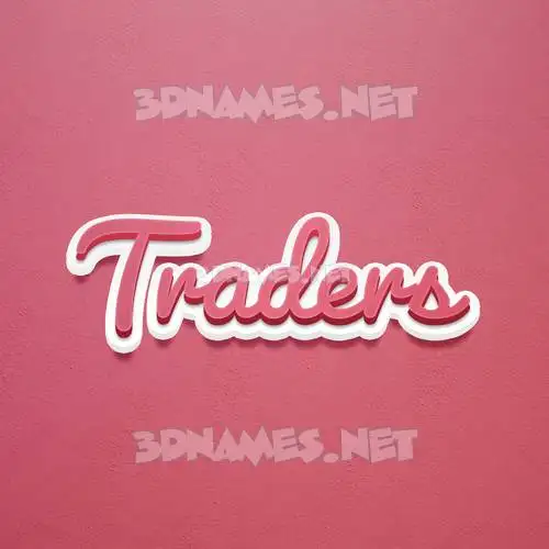 traders in Red Scribble style - 3D name wallpaper traders in Red Scribble style - 3D name wallpaper