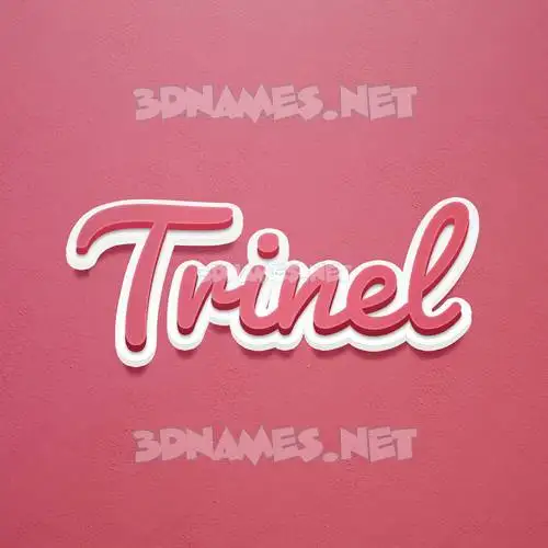 trinel in Red Scribble style - 3D name wallpaper trinel in Red Scribble style - 3D name wallpaper