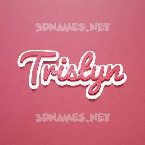 tristyn in Red Scribble style - 3D name wallpaper tristyn in Red Scribble style - 3D name wallpaper