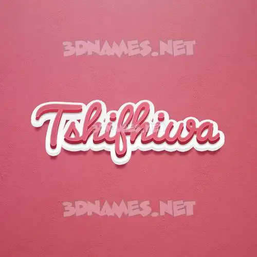 tshifhiwa in Red Scribble style - 3D name wallpaper tshifhiwa in Red Scribble style - 3D name wallpaper