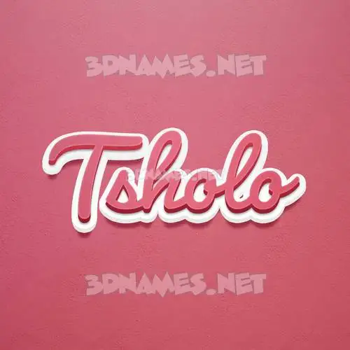 tsholo in Red Scribble style - 3D name wallpaper tsholo in Red Scribble style - 3D name wallpaper