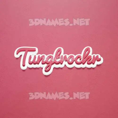 tungtrockr in Red Scribble style - 3D name wallpaper tungtrockr in Red Scribble style - 3D name wallpaper