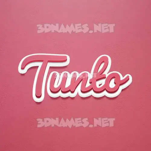 tunto in Red Scribble style - 3D name wallpaper tunto in Red Scribble style - 3D name wallpaper