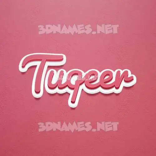 tuqeer in Red Scribble style - 3D name wallpaper tuqeer in Red Scribble style - 3D name wallpaper