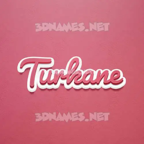 turkane in Red Scribble style - 3D name wallpaper turkane in Red Scribble style - 3D name wallpaper