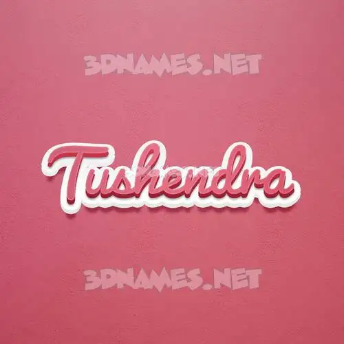 tushendra in Red Scribble style - 3D name wallpaper tushendra in Red Scribble style - 3D name wallpaper