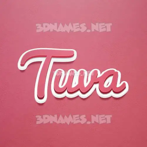 tuva in Red Scribble style - 3D name wallpaper tuva in Red Scribble style - 3D name wallpaper