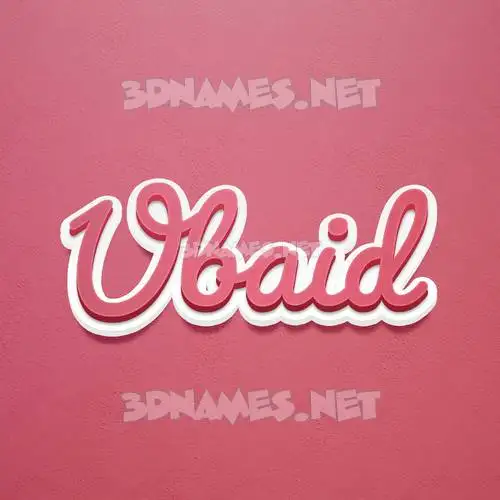 ubaid in Red Scribble style - 3D name wallpaper ubaid in Red Scribble style - 3D name wallpaper