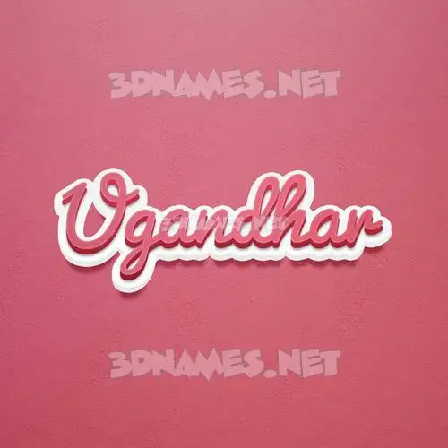 ugandhar in Red Scribble style - 3D name wallpaper ugandhar in Red Scribble style - 3D name wallpaper