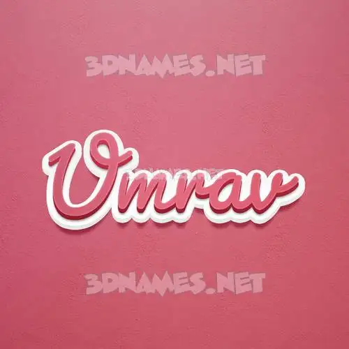 umrav in Red Scribble style - 3D name wallpaper umrav in Red Scribble style - 3D name wallpaper