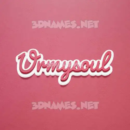 urmysoul in Red Scribble style - 3D name wallpaper urmysoul in Red Scribble style - 3D name wallpaper
