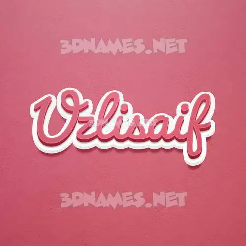 uzlisaif in Red Scribble style - 3D name wallpaper uzlisaif in Red Scribble style - 3D name wallpaper
