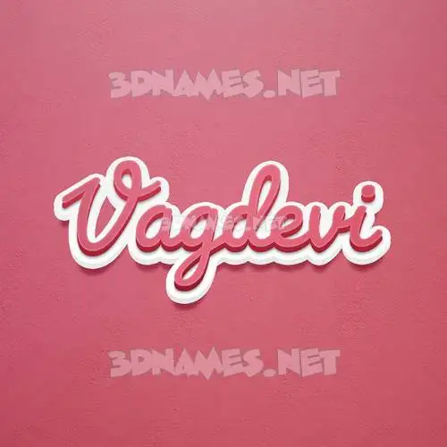 vagdevi in Red Scribble style - 3D name wallpaper vagdevi in Red Scribble style - 3D name wallpaper