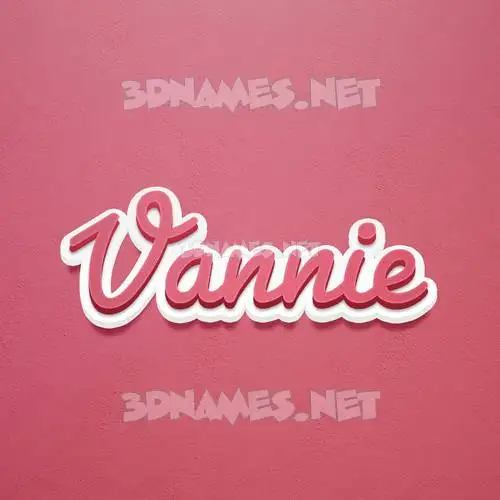 vannie in Red Scribble style - 3D name wallpaper vannie in Red Scribble style - 3D name wallpaper