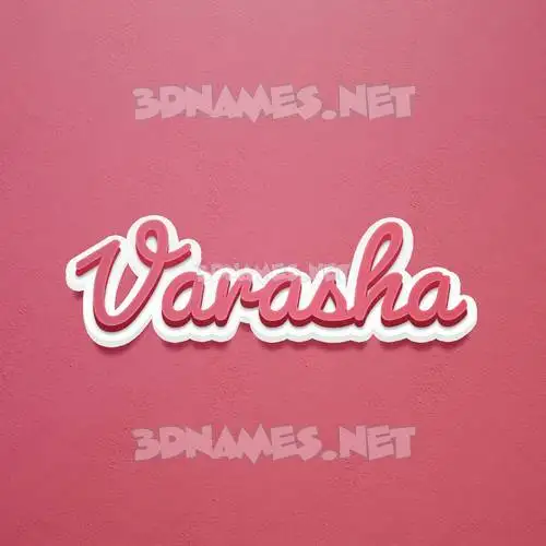 varasha in Red Scribble style - 3D name wallpaper varasha in Red Scribble style - 3D name wallpaper