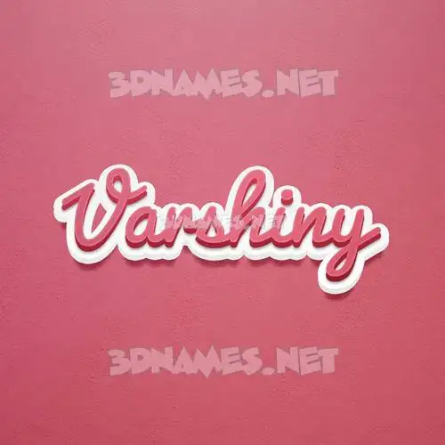 varshiny in Red Scribble style - 3D name wallpaper varshiny in Red Scribble style - 3D name wallpaper