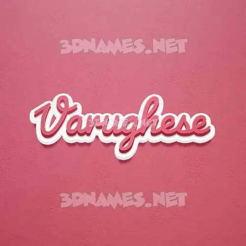 varughese in Red Scribble style - 3D name wallpaper varughese in Red Scribble style - 3D name wallpaper