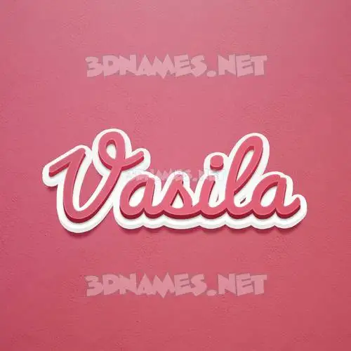 vasila in Red Scribble style - 3D name wallpaper vasila in Red Scribble style - 3D name wallpaper