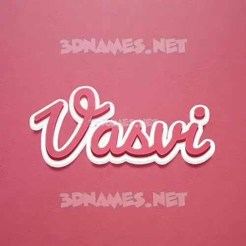 vasvi in Red Scribble style - 3D name wallpaper vasvi in Red Scribble style - 3D name wallpaper