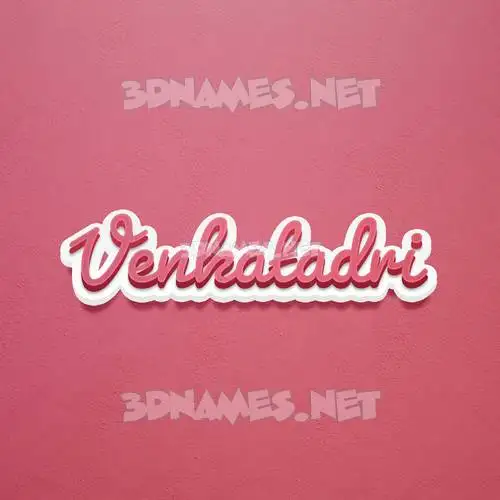 venkatadri in Red Scribble style - 3D name wallpaper venkatadri in Red Scribble style - 3D name wallpaper