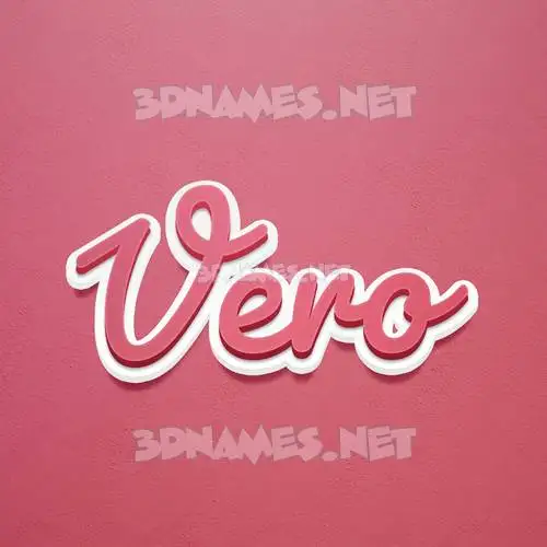 vero in Red Scribble style - 3D name wallpaper vero in Red Scribble style - 3D name wallpaper