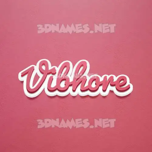 vibhore in Red Scribble style - 3D name wallpaper vibhore in Red Scribble style - 3D name wallpaper