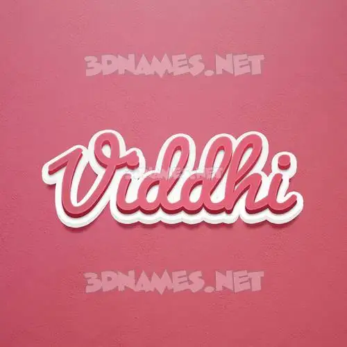 viddhi in Red Scribble style - 3D name wallpaper viddhi in Red Scribble style - 3D name wallpaper