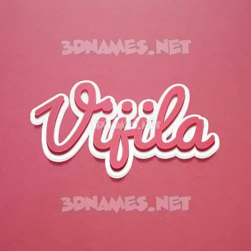 vijila in Red Scribble style - 3D name wallpaper vijila in Red Scribble style - 3D name wallpaper