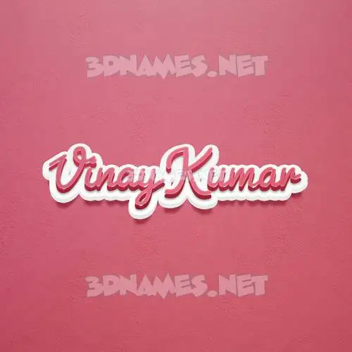 vinay kumar in Red Scribble style - 3D name wallpaper vinay kumar in Red Scribble style - 3D name wallpaper