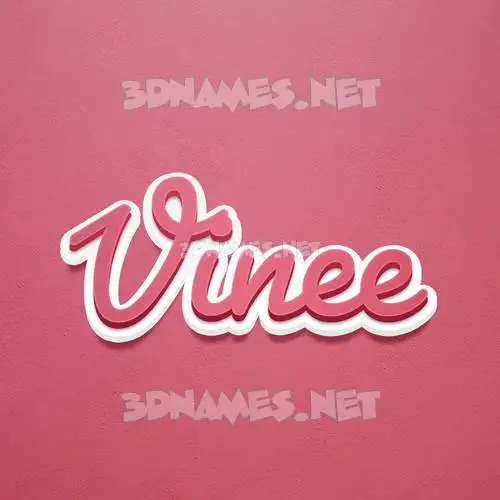 vinee in Red Scribble style - 3D name wallpaper vinee in Red Scribble style - 3D name wallpaper