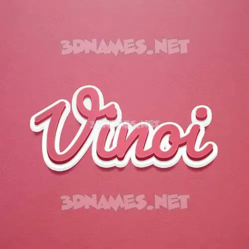 vinoi in Red Scribble style - 3D name wallpaper vinoi in Red Scribble style - 3D name wallpaper