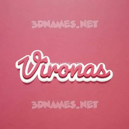 vironas in Red Scribble style - 3D name wallpaper vironas in Red Scribble style - 3D name wallpaper
