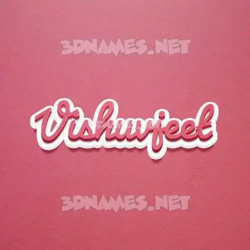 vishuvjeet in Red Scribble style - 3D name wallpaper vishuvjeet in Red Scribble style - 3D name wallpaper